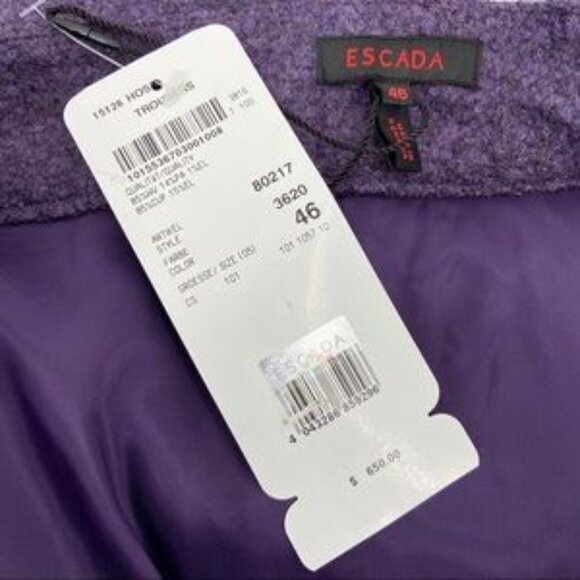 Escada trousers pants size X/L (euro 46) NWT! - Picture 2 of 8